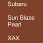 Preview: Subaru, Sun Blaze Pearl, XAX.